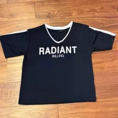 INGNI Vネック Tシャツ Mサイズ 黒