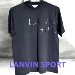 LANVIN SPORT ダークブルー メンズTシャツ　サイズ42