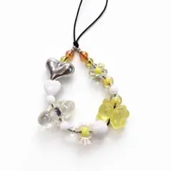 携帯ストラップ・スマホストラップ・ビーズストラップ