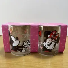 ミッキー ミニー グラス 2個セット