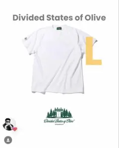 Divided States of Olive Tシャツ ホワイト XL - メルカリ