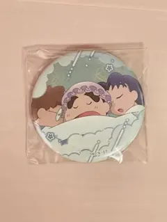 忍たま乱太郎 百面相缶バッジ 寝巻き姿の段 乱太郎 きり丸 しんベヱ 乱きりしん