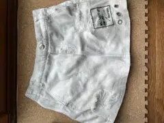 ANAPGIRL ホワイト ダメージショートパンツ
