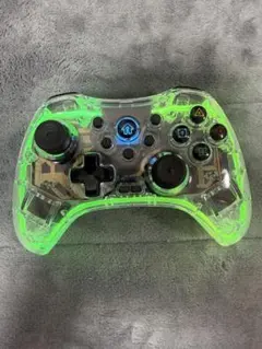 RGB LED 透明 ワイヤレス コントローラー 動作確認済 PC接続OK