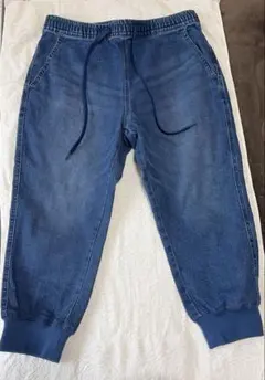 ZIP FIVE デニムクロップドパンツ Sサイズのサムネイル