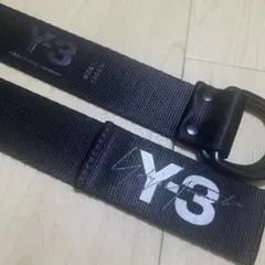 Y-3 ブラック ベルト Dリング