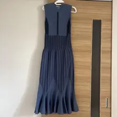 FRAY I.D ノースリーブプリーツワンピース