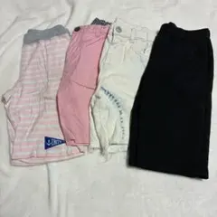 キッズ 半ズボン 130cm 4枚セット まとめ売り ZARA
