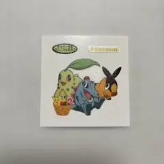 214弾/デコキャラシール/クリスマス/チコリータ＆ワニノコ＆ポカブ