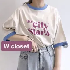 W closet リンガーレトロTeeのサムネイル
