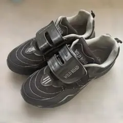 WILD ROAD ブラックスニーカー　25.0cm