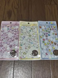 しずくちゃん ボンボンドロップシールmini 3枚セット