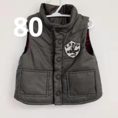 定価10,000円 K.P.BOY リバーシブルベスト 80cm