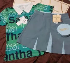 Samantha Thavasa シャツ &ゴルフボールポーチ付タックスカートのサムネイル