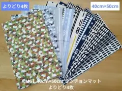 【M6】40cm×50cm ランチョンマット よりどり4枚