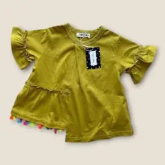 新品　FORTYONE フリル タッセル Tシャツ　100センチのサムネイル