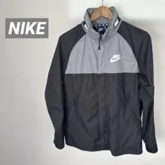 Nike ナイロンジャケット Sサイズ ブラック/グレー