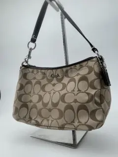 coach accessory pouch signature nylon