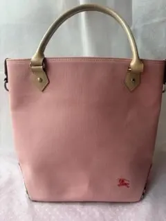 BURBERRY BLUE LABEL ピンク トートバッグのサムネイル