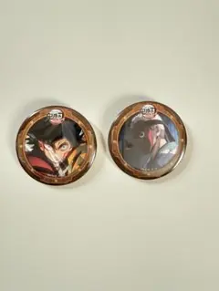 鬼滅の刃無限城編第一章「決戦の火蓋を切る」第一期缶バッジ　冨岡義勇　鱗滝左近次