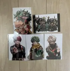 ヒロアカ　僕のヒーローアカデミア　42巻　特典　ポストカード