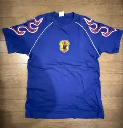 サッカー　日本代表　炎エンブレム　Tシャツ　日本製　ユニフォーム