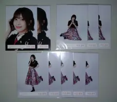 大沼晶保 生写真 12th BACKS LIVE!! 黒衣装