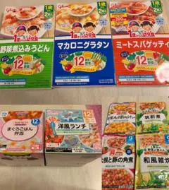 離乳食BF9種/オムツ/授乳パッド10枚
