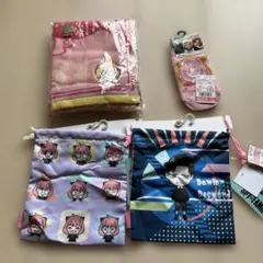 SPY×FAMILY アーニャ・フォージャー 巾着、靴下、タオル　まとめ売り