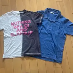 本日限定値下げ！SLAP SLIP 、GU キッズ半袖2枚セット