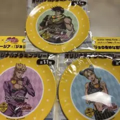 ジョージア ジョジョの奇妙な冒険 メラミンプレート 3種セット