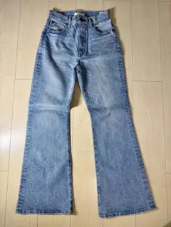 美品 MOUSSY MVS FLARE マウジーフレアデニム セルビッチ 24 - メルカリ