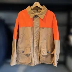00s Woolrich ハンティングジャケット オレンジ/ブラウン L