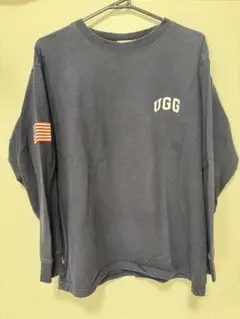 UGG ロンT 長袖　ネイビー　Mサイズ