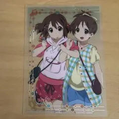 けいおん！　クリアプレート　平沢唯　平沢憂