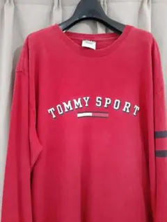 90s vintage TOMMY JEANS ロンT Tシャツ L 古着