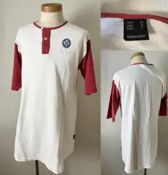 ★国内正規品 MANASTASH マナスタッシュ ヘンリーネック Tシャツ M