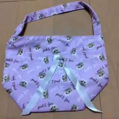 paul & joe 猫柄オリジナル巾着