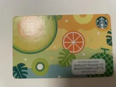 スターバックス　pin未削り　残高0