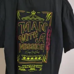 MAN WITH A MISSION 10周年記念 Tシャツ XL ブラック - メルカリ