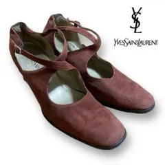 Yves Saint Laurent パンプス ハイヒール 36.5 ブラウン