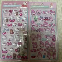 ハローキティ・マイメロディ シールセット