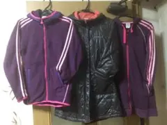 ☆アディダス／コート＋フリース＋パーカー３点セット☆