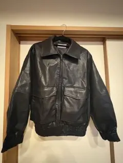 SLY ブラックレザージャケット