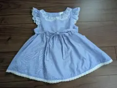 motherways 水色 フリル ワンピースのサムネイル