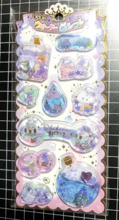 オバケーヌ　海　ペンギン　ウォーターシール　キラキラ　キラリン