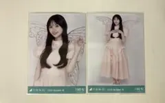 乃木坂46 川﨑桜　生写真　妖精　チュウ　ヒキ　セミコンプ