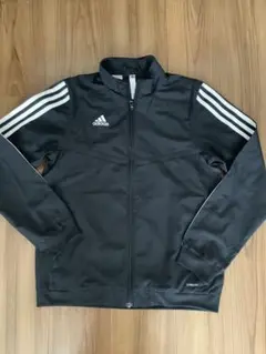 adidas ジップアップジャケット 150cm 黒