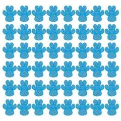 ドッグ ブルー XL 靴下 肉球 保護 シール 48枚入 犬靴 犬 滑り止め