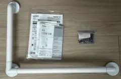 TOTO 入浴用手すりトイレ用L型ホワイト 40x60のサムネイル